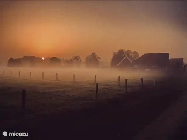 Winterwijk in de ochtend!